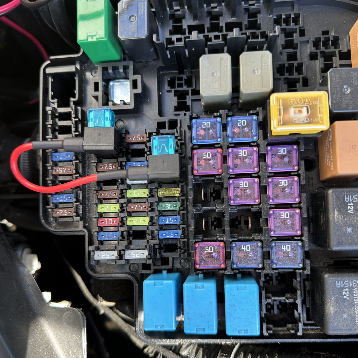 Horn fuse relocation jumper MX5things