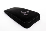 Padded armrest for the center console