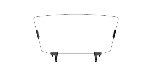 Acrylic Wind Blocker with logo options - Fiat - MX5things